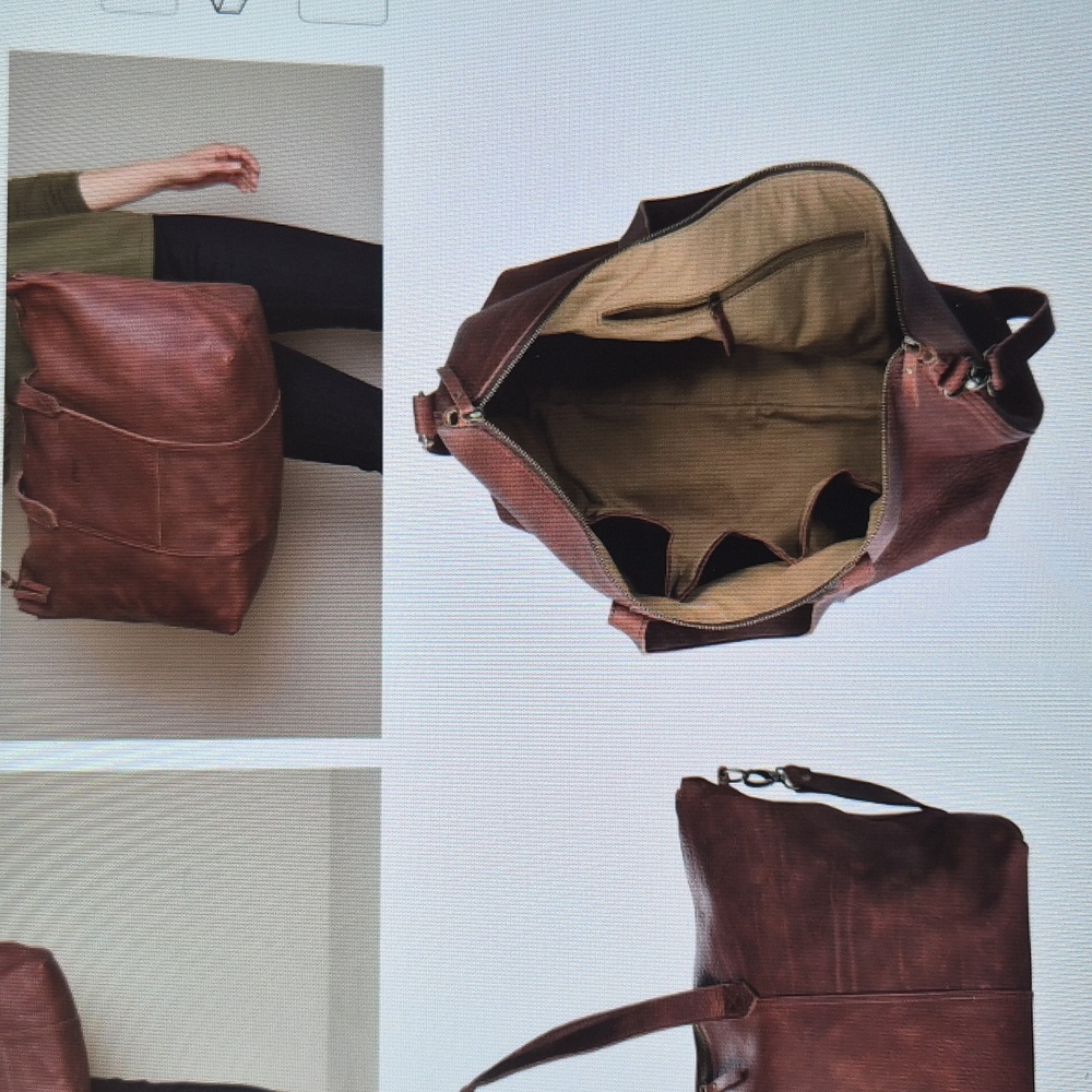 Duluth Trading Co Brown Leather Travel Bags - Picture 11 of 11